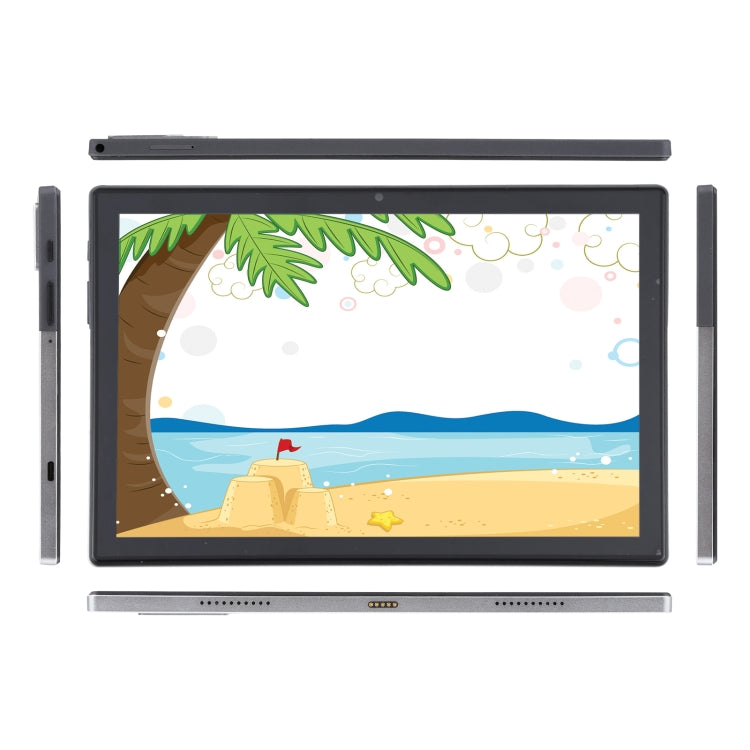 HS70D 4G Phone Call Tablet PC, 10.1 inch, 3GB+32GB, Android 8.1 MT6755V Octa-core, With Keyboard, Support Dual SIM / WiFi / Bluetooth / GPS, EU Plug