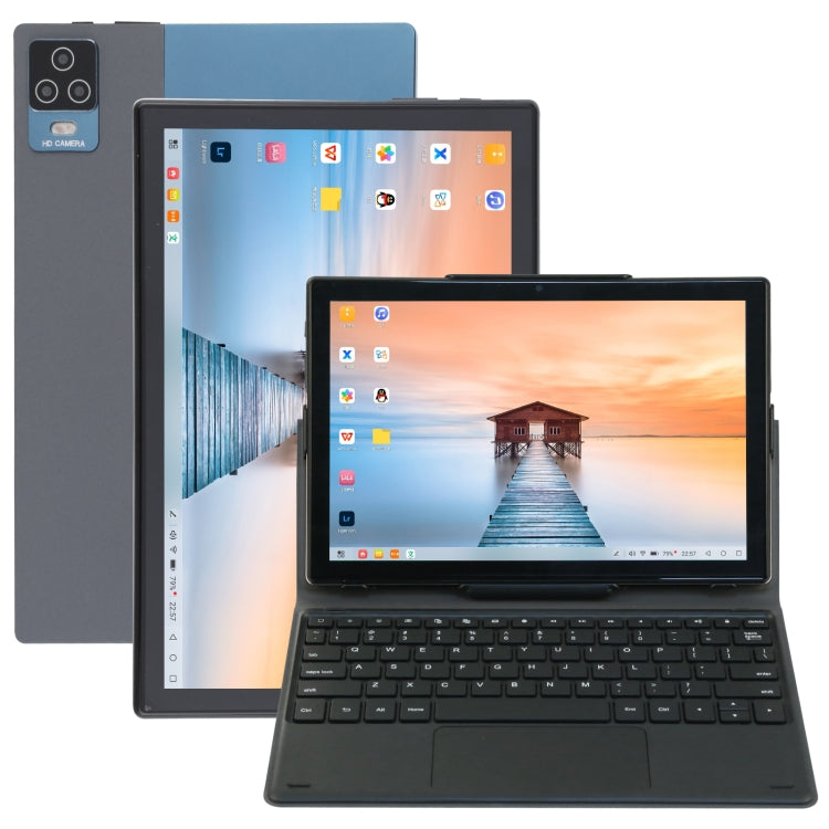 HSD18 4G Phone Call Tablet PC, 10.1 inch, 3GB+64GB, Android 8.0 MT6797 Deca-core, With Keyboard, Support Dual SIM / WiFi / Bluetooth / GPS, EU Plug