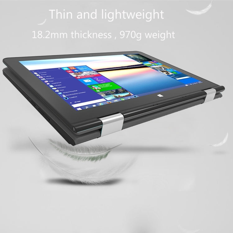 azpen X1052 Laptop, 10.1 inch, 2GB+32GB, 360 Degree Rotation, Windows 10, Intel Z8300 Quad-core up to 1.84GHz, WiFi, HDMI