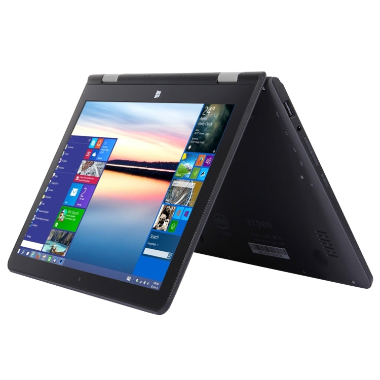 azpen X1052 Laptop, 10.1 inch, 2GB+32GB, 360 Degree Rotation, Windows 10, Intel Z8300 Quad-core up to 1.84GHz, WiFi, HDMI