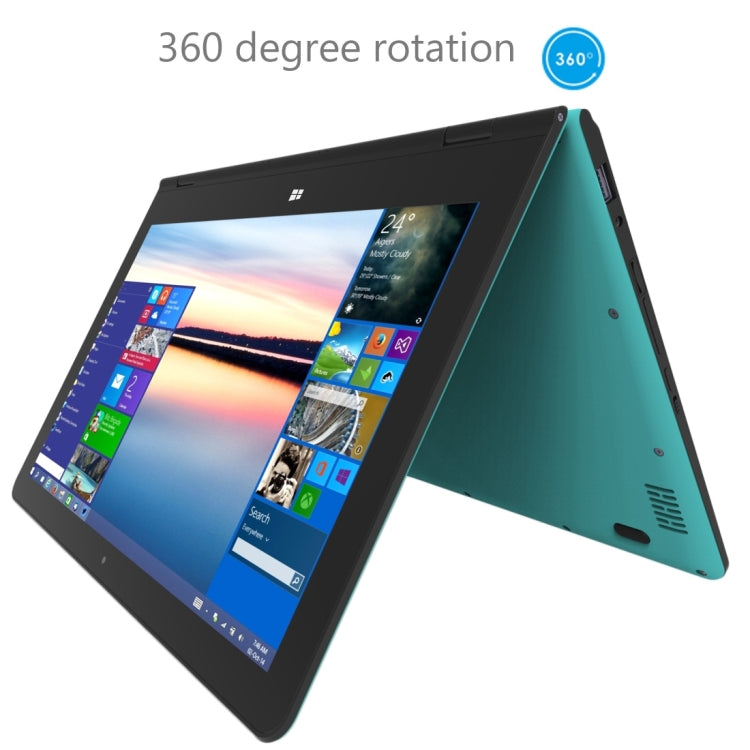 azpen X1052 Laptop, 10.1 inch, 2GB+32GB, 360 Degree Rotation, Windows 10, Intel Z8300 Quad-core up to 1.84GHz, WiFi, HDMI