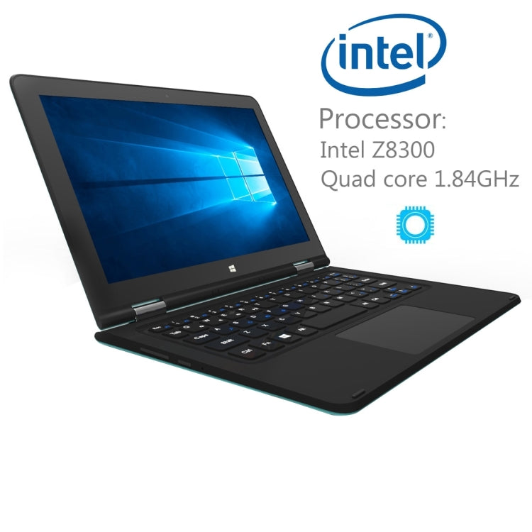 azpen X1052 Laptop, 10.1 inch, 2GB+32GB, 360 Degree Rotation, Windows 10, Intel Z8300 Quad-core up to 1.84GHz, WiFi, HDMI