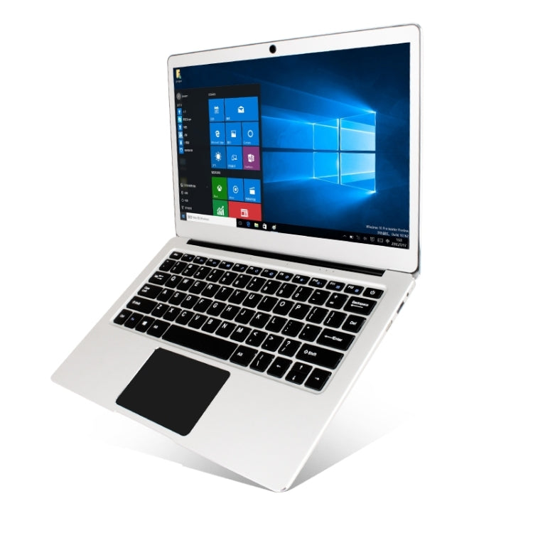 Jumper EZbook 3 Pro Laptop, 13.3 inch, 6GB+128GB, 9600mAh Battery, Windows 10 Intel Apollo Lake N3450 Quad Core 1.1GHz-2.2GHz, Support TF Card & WiFi & HDMI(Silver)