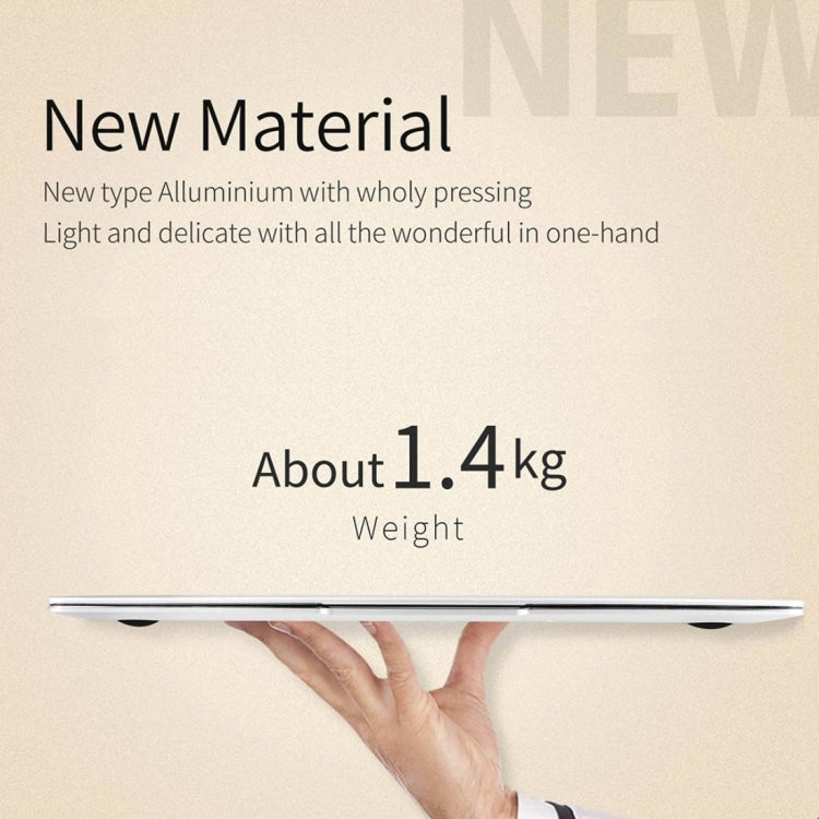Jumper EZbook 3 Pro Laptop, 13.3 inch, 6GB+128GB, 9600mAh Battery, Windows 10 Intel Apollo Lake N3450 Quad Core 1.1GHz-2.2GHz, Support TF Card & WiFi & HDMI(Silver)
