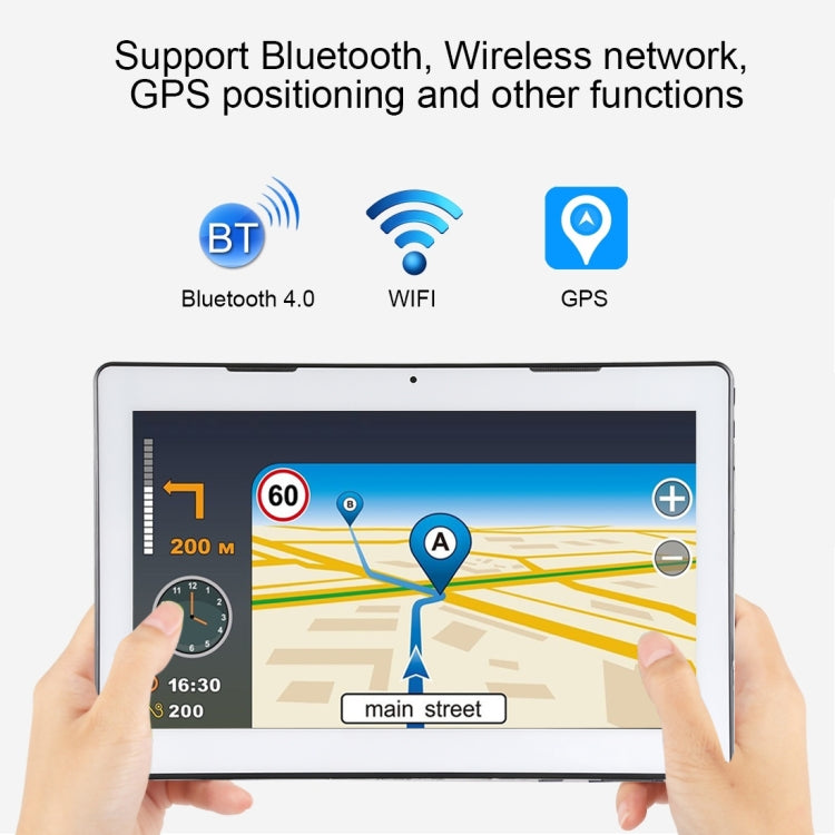 Hongsamde T133 Tablet PC, 13.3 inch, 2GB+32GB, 8000mAh Battery, Android 7.0 MT8735 Quad Core A53 64-bit 1.0GHz, Support Bluetooth & WiFi & G-sensor & GPS & FM & OTG(Black)