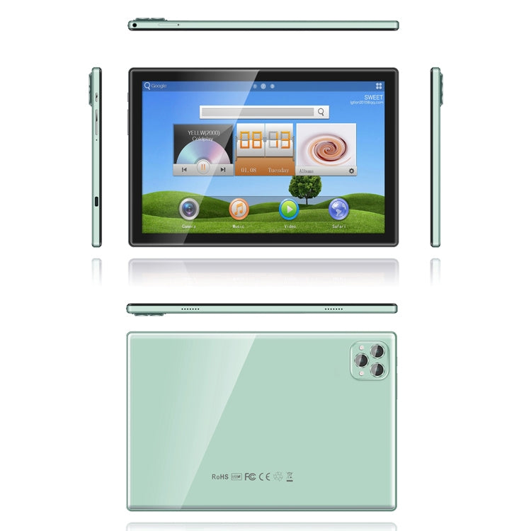 BDF P50 4G LTE Tablet PC, 10.1 inch, 8GB+128GB, Android 12.0 MTK6762 Octa Core, Support Dual SIM & Bluetooth & WiFi, EU Plug