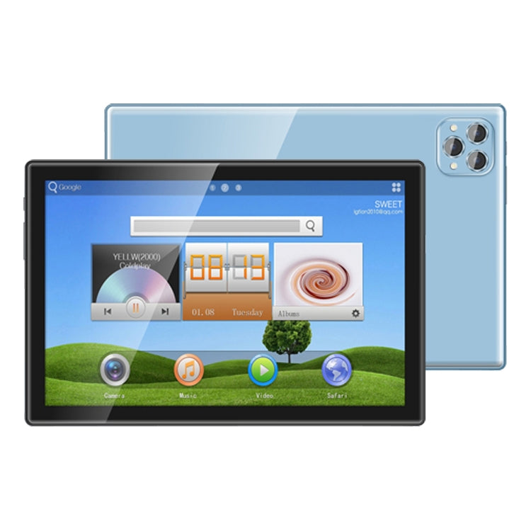 BDF P50 4G LTE Tablet PC, 10.1 inch, 8GB+128GB, Android 12.0 MTK6762 Octa Core, Support Dual SIM & Bluetooth & WiFi, EU Plug