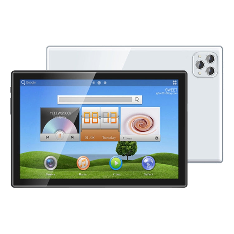 BDF P50 4G LTE Tablet PC, 10.1 inch, 8GB+128GB, Android 12.0 MTK6762 Octa Core, Support Dual SIM & Bluetooth & WiFi, EU Plug