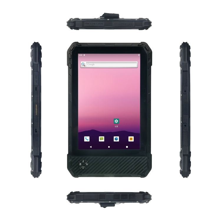 EV8 5G Rugged Tablet, 8 inch, 8GB+256GB, IP68 Waterproof Shockproof Dustproof, Android 12 MT6877 Octa Core, Support NFC/GPS/WiFi6/BT, US Plug(Black)