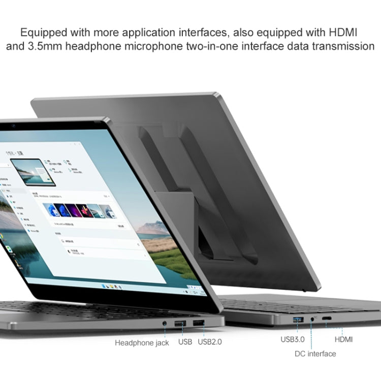 N95 Yoga Laptop, 15.6 inch, 12GB+1TB, Windows 10, Intel Alder Lake N95 Quad Core 1.7GHz-3.4GHz, Support Dual Band WiFi / BT