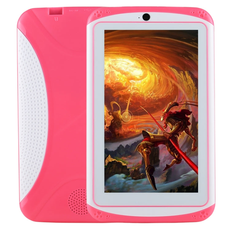 Kids Education Tablet PC, 7.0 inch, 1GB+16GB, Android 4.4 Allwinner A33 Quad Core, WiFi / Bluetooth, with Holder Silicone Case