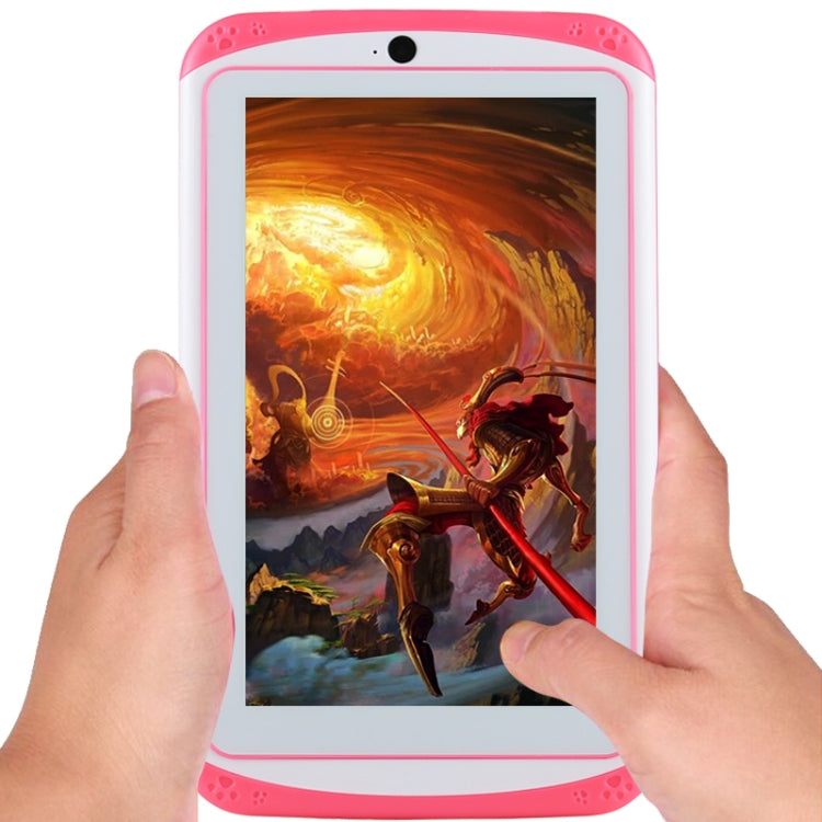 Kids Education Tablet PC, 7.0 inch, 1GB+16GB, Android 4.4 Allwinner A33 Quad Core, WiFi / Bluetooth, with Holder Silicone Case