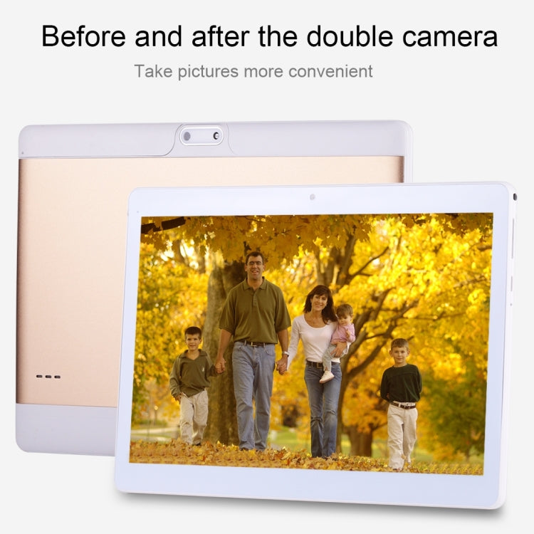 3G Call Tablet, 10.1 inch, 1GB+16GB, Android 6.0 MT6580 Quad Core 1.3GHz, Support OTG & GPS & FM & Bluetooth & WiFi & Dual SIM