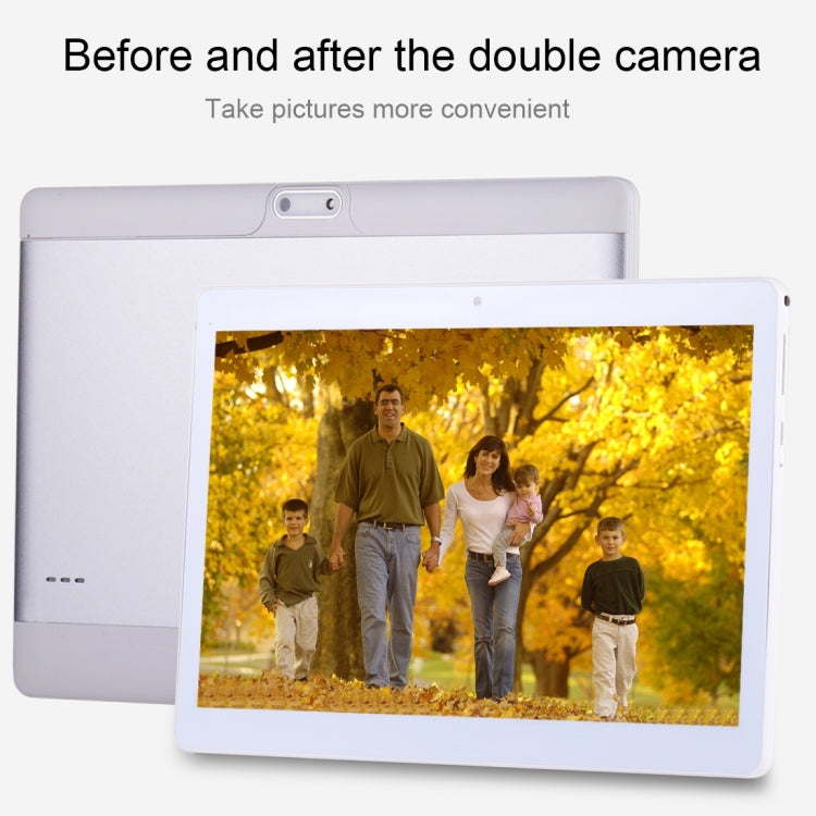 3G Call Tablet, 10.1 inch, 1GB+16GB, Android 6.0 MT6580 Quad Core 1.3GHz, Support OTG & GPS & FM & Bluetooth & WiFi & Dual SIM