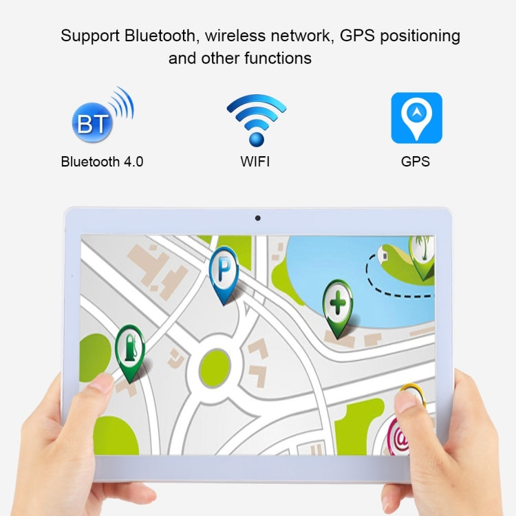 3G Call Tablet, 10.1 inch, 1GB+16GB, Android 6.0 MT6580 Quad Core 1.3GHz, Support OTG & GPS & FM & Bluetooth & WiFi & Dual SIM