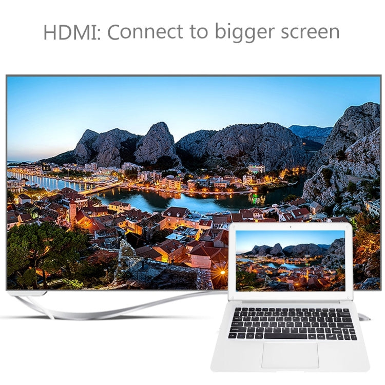 azpen A1160 Laptop, 11.6 inch, 2GB+32GB, Remix 2.0, Allwinner Cortex A53 64 bit A64 Quad Core 1.3GHz, WiFi, HDMI, BT(Silver)