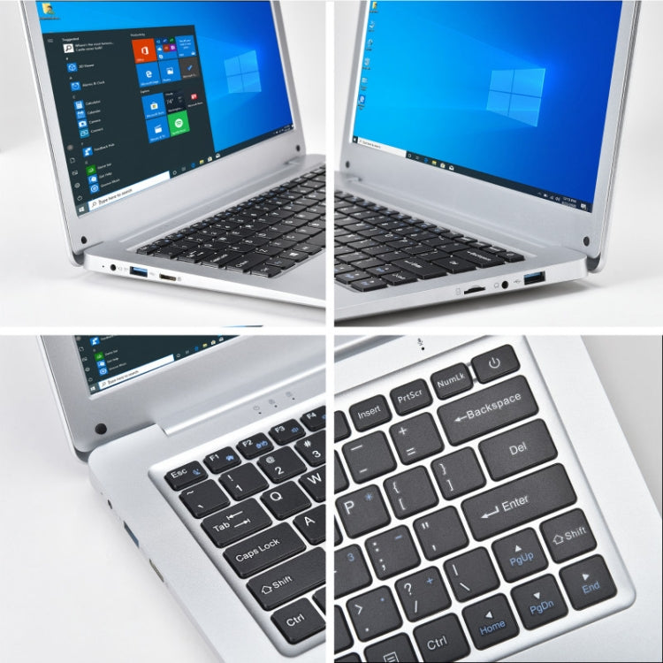 F3 Laptop, 12.5 inch, 4GB+64GB, Windows 10 OS,  Intel Celeron N3350 Dual Core CPU 1.44Ghz-1.92GHz , Support TF Card & Bluetooth & WiFi & HDMI, US Plug