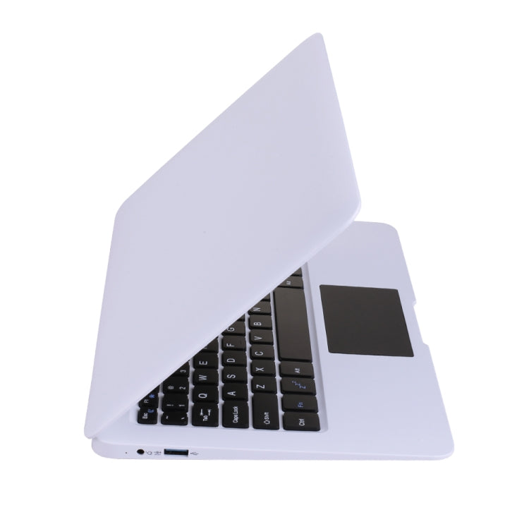 PC-A133 10.1 inch Laptop, 2GB+64GB, Android 12.0 OS,  Allwinner A133 Quad Core CPU, Support TF Card & Bluetooth & WiFi, EU Plug(White)