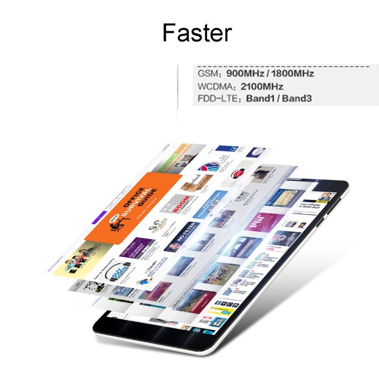 Teclast P70 4G Calling Tablet, 7 inch, 1GB+8GB, Android 6.0 OS, MT8735M 64-bit 1.0GHz, Support Dual-Band 2.4GHz/5GHz WiFi, Bluetooth 4.0, GPS