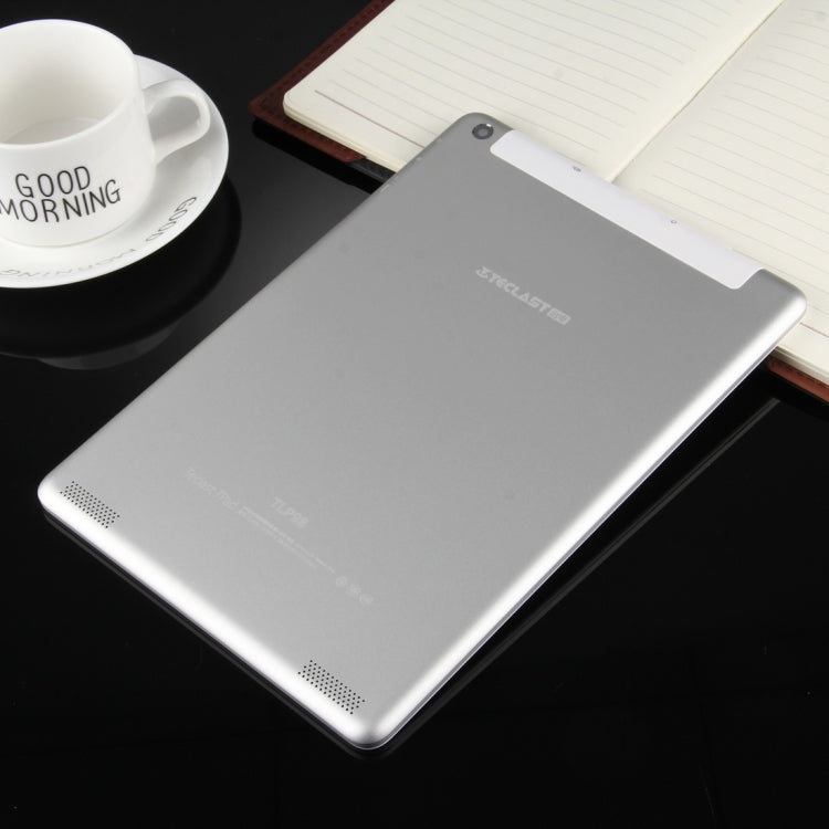 Teclast TLP98 3G Call Tablet, 9.7 inch, 2GB+32GB, Android 4.4 MT6582 Quad Core 1.3GHz, Network: 3G, Support OTG & GPS & Dual SIM & Bluetooth & WiFi (White + Silver)