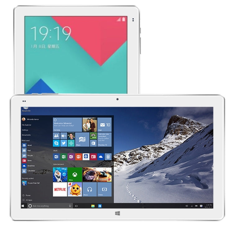 AlldoCube Cube iwork1X Dual OS 11.6 inch, 4GB+64GB, Windows 10.0 & Android 5.1 Intel Atom X5-Z8350 up to 1.92GHz, HDMI, WiFi, BT, without Keyboard(White)