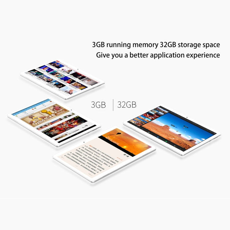 Teclast 98 Octa Core Upgraded Version, 10.1 inch, 2GB+32GB, 4G Phone Call, Android 6.0, MTK6753 Octa Core 1.5GHz, Support Dual Bands WiFi & Bluetooth & GPS & OTG