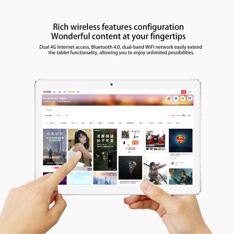 Teclast 98 Octa Core Upgraded Version, 10.1 inch, 2GB+32GB, 4G Phone Call, Android 6.0, MTK6753 Octa Core 1.5GHz, Support Dual Bands WiFi & Bluetooth & GPS & OTG