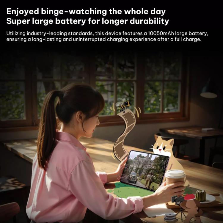 OPPO Pad Air5 12.1 inch WIFI Tablet PC, 12GB+256GB, ColorOS 16.0 MediaTek Dimensity 7300-Ultra Octa Core  - Grey