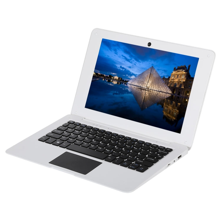 1068 Laptop, 10.1 inch, 2GB+32GB, Windows 10, Intel Atom X5-Z8350 Quad Core up to 1.92GHz, Support USB, TF Card, WiFi, Bluetooth, HDMI(White)