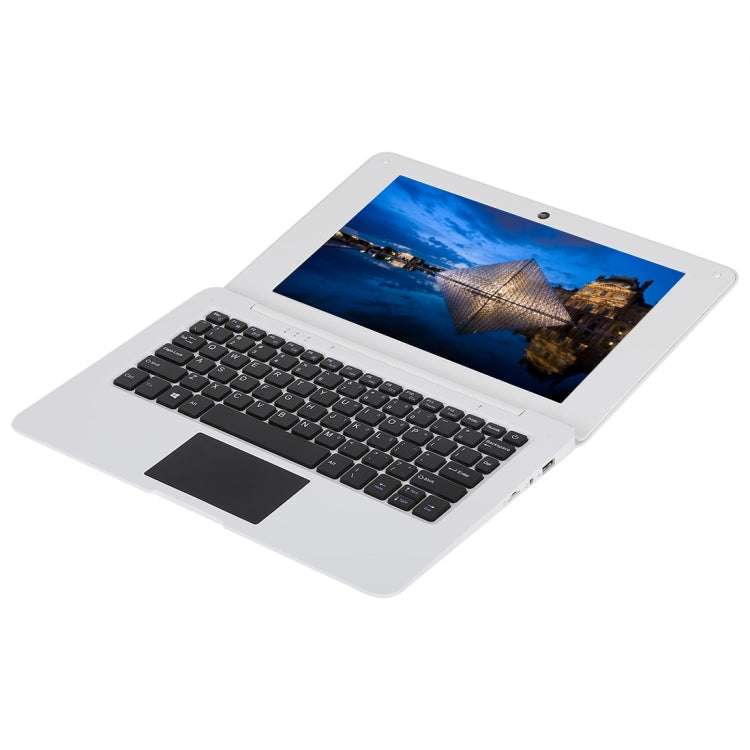 1068 Laptop, 10.1 inch, 2GB+32GB, Windows 10, Intel Atom X5-Z8350 Quad Core up to 1.92GHz, Support USB, TF Card, WiFi, Bluetooth, HDMI(White)