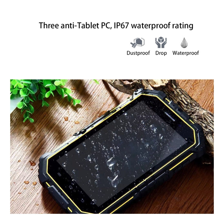 M16 Triple Proofing Tablet PC, 7.0 inch, 2GB+16GB, Not Support Google Play, 4G Phone Call, IP67 Waterproof Shockproof Dustproof, Android 6.0, MTK6735 Quad Core up to 1.5GHz, Dual SIM(Yellow)