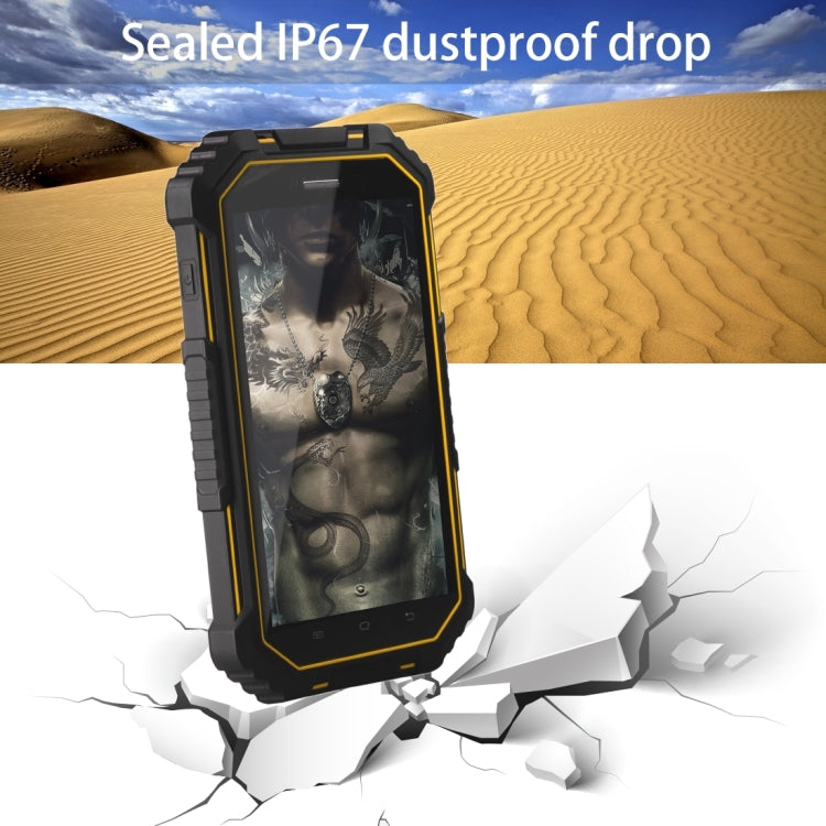M16 Triple Proofing Tablet PC, 7.0 inch, 2GB+16GB, Not Support Google Play, 4G Phone Call, IP67 Waterproof Shockproof Dustproof, Android 6.0, MTK6735 Quad Core up to 1.5GHz, Dual SIM(Yellow)
