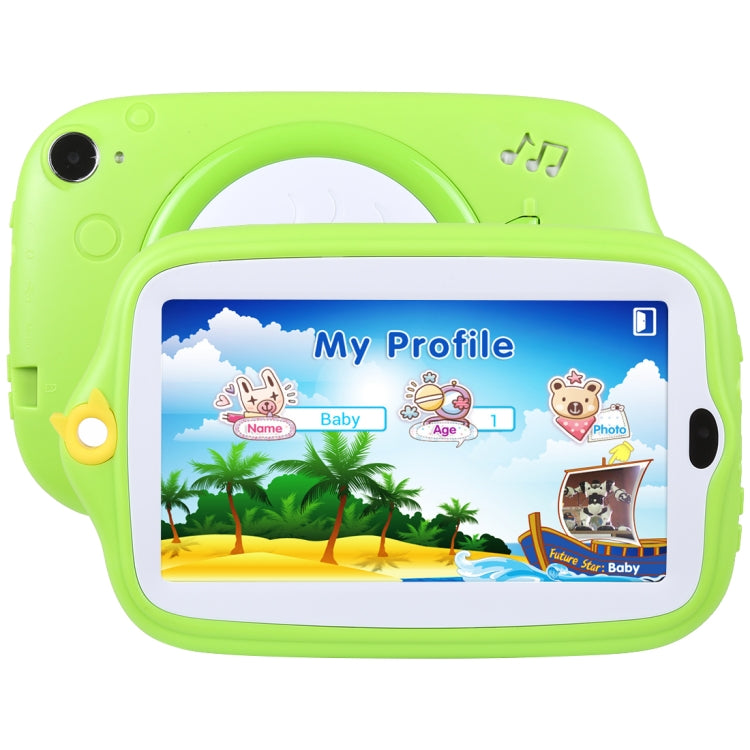 Kids Education Tablet PC, 7.0 inch, 1GB+16GB, Android 4.4 Allwinner A33 Quad Core, WiFi / Bluetooth, with Holder Silicone Case