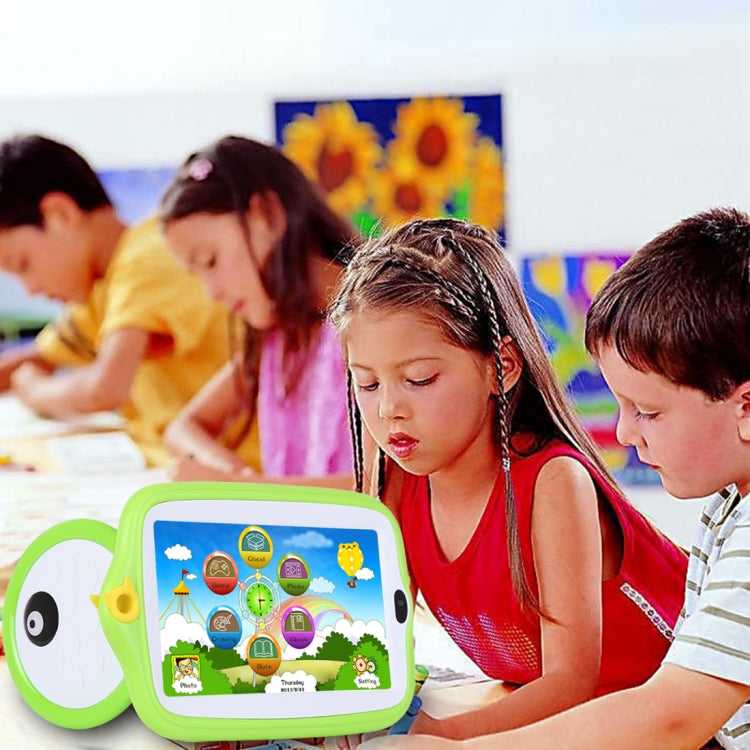 Kids Education Tablet PC, 7.0 inch, 1GB+16GB, Android 4.4 Allwinner A33 Quad Core, WiFi / Bluetooth, with Holder Silicone Case