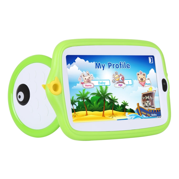 Kids Education Tablet PC, 7.0 inch, 1GB+16GB, Android 4.4 Allwinner A33 Quad Core, WiFi / Bluetooth, with Holder Silicone Case