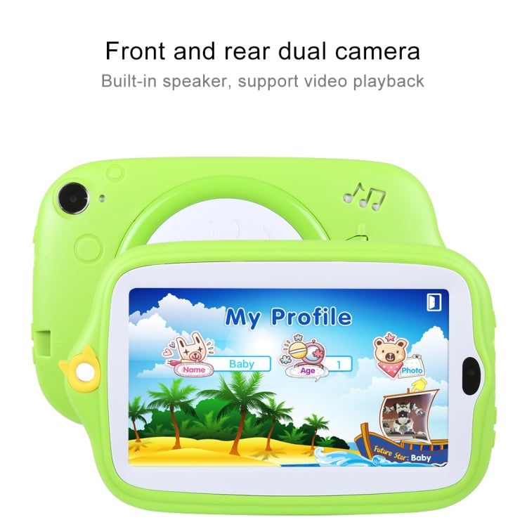 Kids Education Tablet PC, 7.0 inch, 1GB+16GB, Android 4.4 Allwinner A33 Quad Core, WiFi / Bluetooth, with Holder Silicone Case