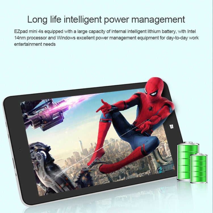 Jumper EZpad mini 4S Tablet PC, 8.3 inch, 2GB+32GB, Windows 10 Intel Cherry Trail Z8350 Quad Core, Support TF Card & Bluetooth & WiFi(Grey)