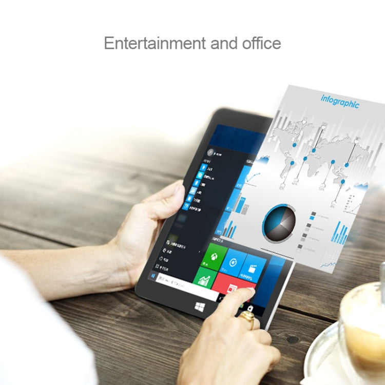 Jumper EZpad mini 4S Tablet PC, 8.3 inch, 2GB+32GB, Windows 10 Intel Cherry Trail Z8350 Quad Core, Support TF Card & Bluetooth & WiFi(Grey)