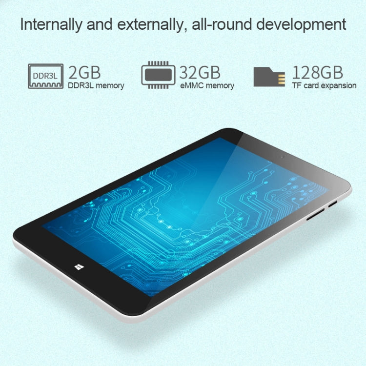 Jumper EZpad mini 4S Tablet PC, 8.3 inch, 2GB+32GB, Windows 10 Intel Cherry Trail Z8350 Quad Core, Support TF Card & Bluetooth & WiFi(Grey)