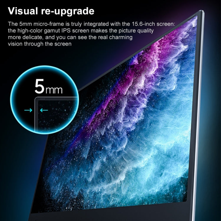 HONGSAMDE HSDQ156 Ultrabook, 15.6 inch, 12GB+512GB, Fingerprint Unlock, Windows 10 Intel Celeron J4115 Quad Core, Support TF Card & HDMI, US Plug(Silver)