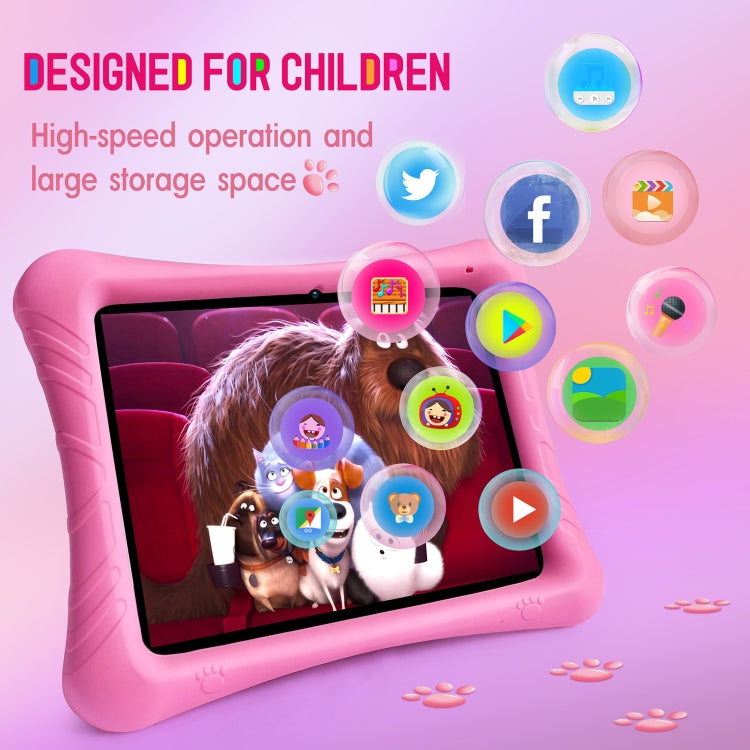 Qunyico Y10 Kids Tablet PC, 10.1 inch, 2GB+32GB, Android 10 Allwinner A100 Quad Core CPU, Support 2.4G WiFi / Bluetooth, Global Version with Google Play, US Plug