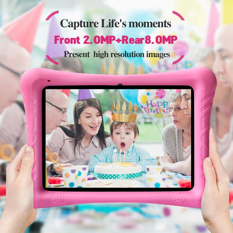 Qunyico Y10 Kids Tablet PC, 10.1 inch, 2GB+32GB, Android 10 Allwinner A100 Quad Core CPU, Support 2.4G WiFi / Bluetooth, Global Version with Google Play, US Plug