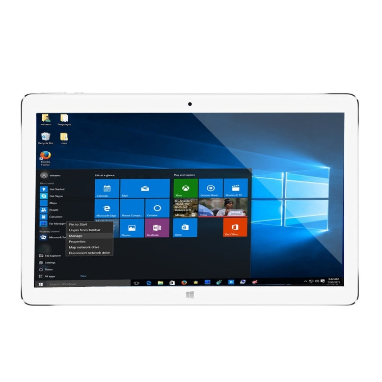Teclast Tbook 16 Pro Dual OS Tablet, 11.6 inch, 4GB+64GB, Windows 10 Home & Android 5.1, Intel Cherry Trail Z8350 1.84GHz, Support OTG, HDMI