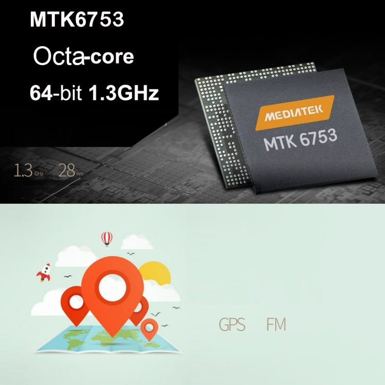 ONDA V10 4G Calling Tablet, 10.1 inch, 2GB+32GB, CE / FCC / ROHS / WEEE Certificated, Dual SIM, Dual Camera, ONDA ROM 2.0 (Based on Android 7.0 OS), MTK6753 Octa Core 1.3GHz, Support 128GB Micro SD / TF Card, WiFi, Bluetooth 4.0, GPS, FM