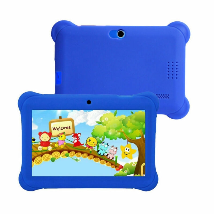 Q88 Kids Education Tablet PC, 7.0 inch, 512MB+8GB, Android 4.4 Allwinner A33 Quad Core, WiFi, Bluetooth, OTG, FM, Dual Camera, with Silicone Case