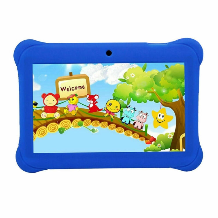 Q88 Kids Education Tablet PC, 7.0 inch, 512MB+8GB, Android 4.4 Allwinner A33 Quad Core, WiFi, Bluetooth, OTG, FM, Dual Camera, with Silicone Case