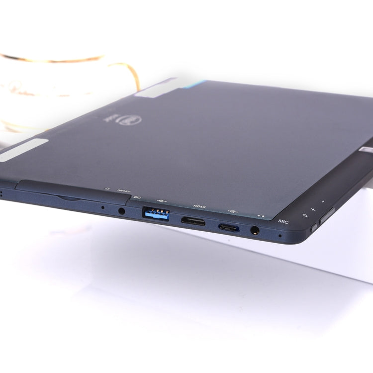 T6 W1718 2 in 1 Tablet PC, 10.1 inch, 4GB+64GB, Windows 10 Intel Gemini Lake Celeron N4000 1.1GHz~2.6GHz,  Support WiFi & BT & HDMI & Type-C, Keyboard Not Included(Black Blue)