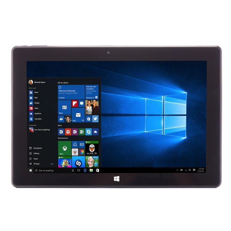 T5 W1708 2 in 1 Tablet PC, 10.1 inch, 4GB+64GB, Windows 10 Intel Cherry Trail Z8350 1.66GHz~1.92GHz, Support WiFi & BT & HDMI & OTG, Keyboard Not Included(Black Blue)