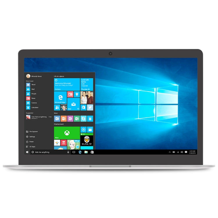 Jumper EZbook 3 SL Laptop, 13.3 inch, 6GB+64GB, 9000mAh Battery, Windows 10 Intel Apollo Lake N3450 Quad Core 1.1GHz-2.2GHz, Support TF Card & WiFi & Mini HDMI & Bluetooth(Aurora Silver)