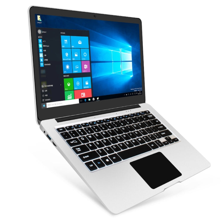 Jumper EZbook 3 SL Laptop, 13.3 inch, 6GB+64GB, 9000mAh Battery, Windows 10 Intel Apollo Lake N3450 Quad Core 1.1GHz-2.2GHz, Support TF Card & WiFi & Mini HDMI & Bluetooth(Aurora Silver)